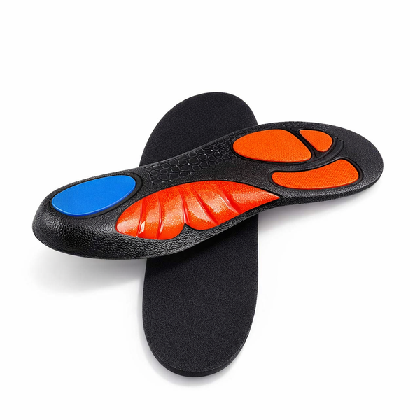 Premium Cuttable PU Gel Insoles for Shock Absorption &amp; Arch Support