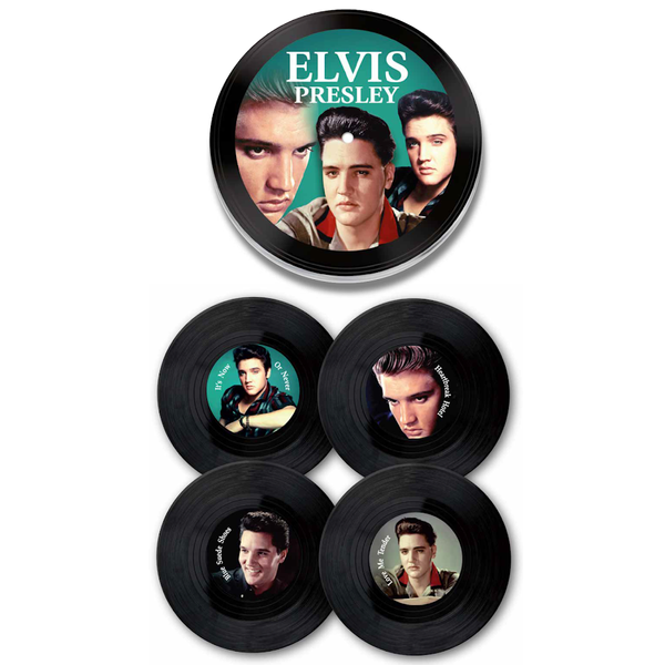 Elvis 4 Piece Coaster Set