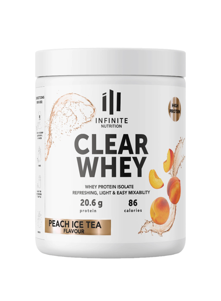 Infinite Nutrition Clear Whey Protein - Peach Ice Tea Flavour - 500g