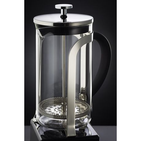 Russell Hobbs Glass 8 Cup Stainless Steel Black Coffeemaker
