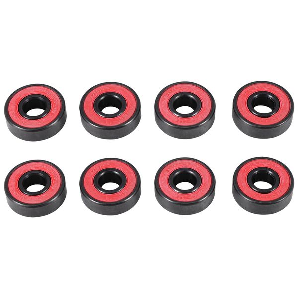 8 Pcs Ceramic Bearings High Speed Wear Resistant for Skate Skateboard Wheel