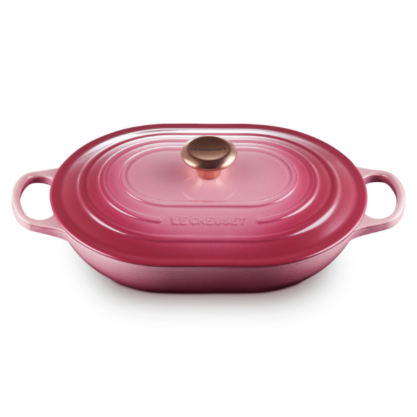 Le Creuset Signature Oblong Casserole - 31cm - Berry