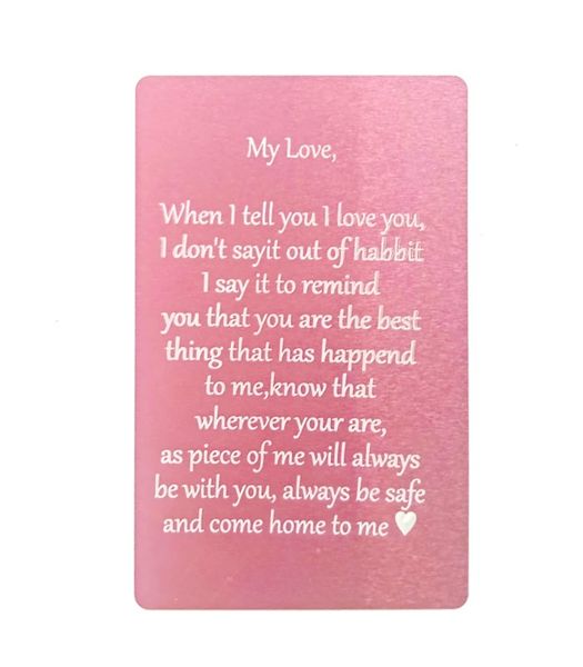 Pink Credit Card Holder