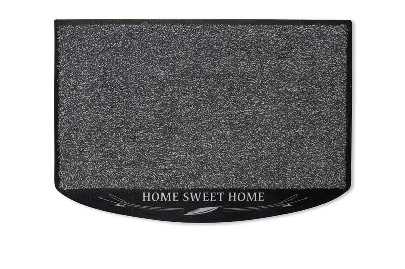 Dirttrapper Indoor Doormat Home Sweet Home Light Grey