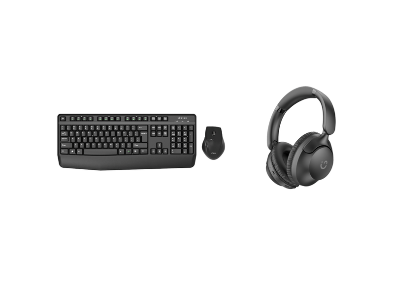 Winx DO Essential Wireless Keyboard Set + VIBE Comfort 2 Wireless Headphone