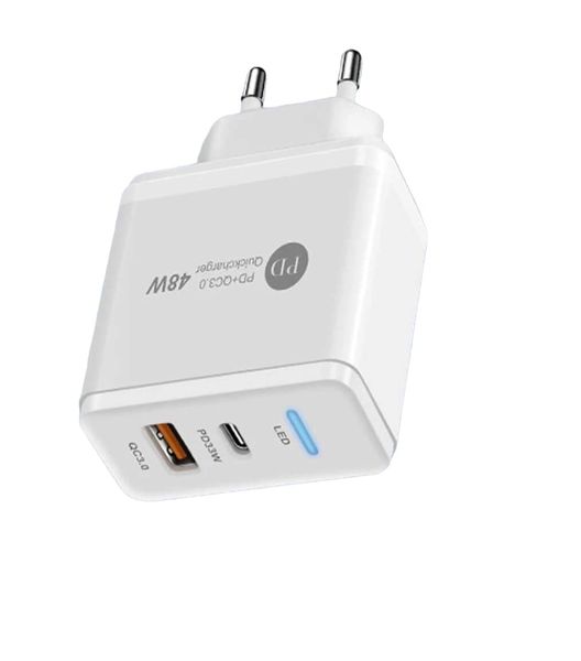 Keke-916 48W- 33W+QC3.0 Fast Charger