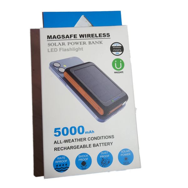 Magsafe Wireless 5000 mAh Solar Power Bank