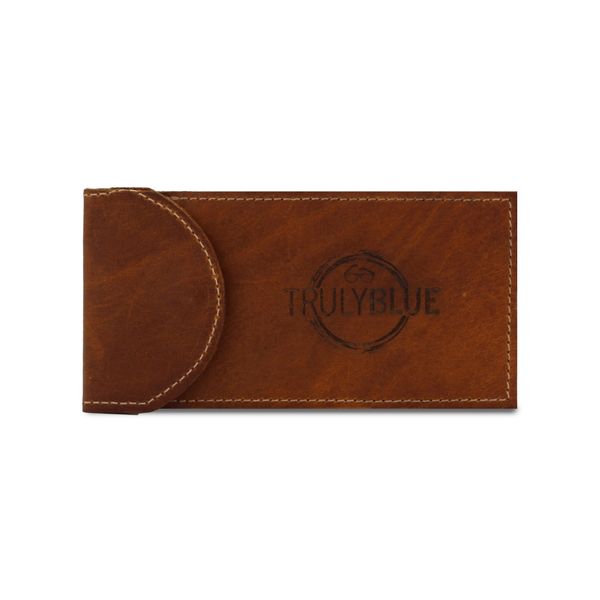 TrulyBlue Genuine Leather Pouch