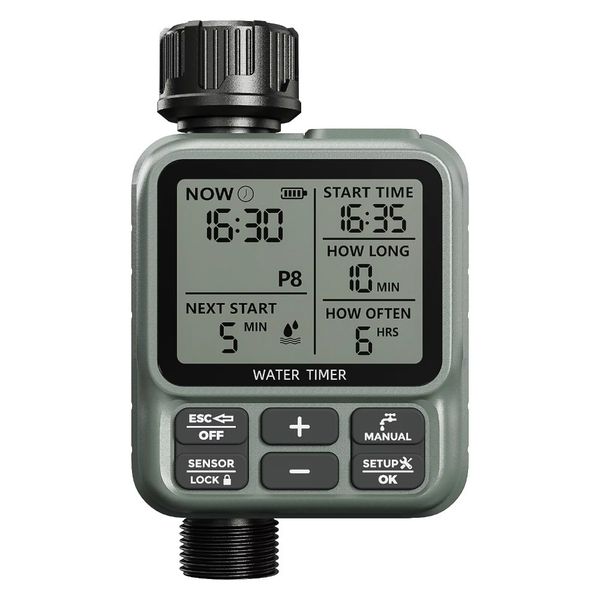 Garden Knob Timer Irrigation Controller - Auto Watering, 2 Modes