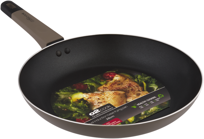 O2 Cook Bevel Induction Base Frying Pan