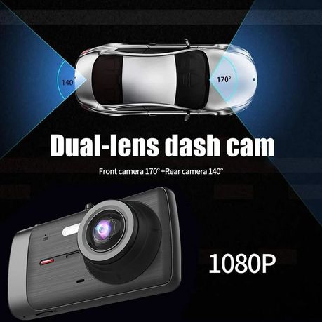 dash cam with rear view camera