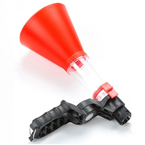 Oil Funnel Auto Engine Oil Change Filling Funnel Hands-Free Spout Filler