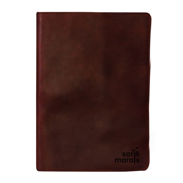 A4 Genuine Leather sleeve for a notebook - Ladies