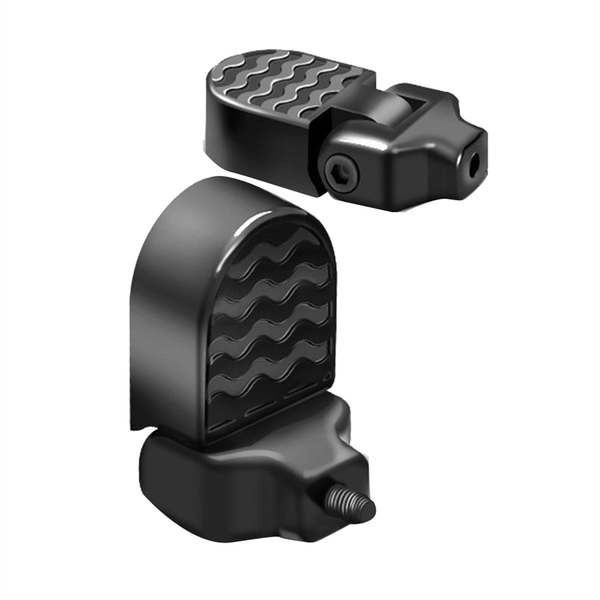 1 Pair Mini Bicycle Rear Pedals Folding Foot Rest Bike Pegs