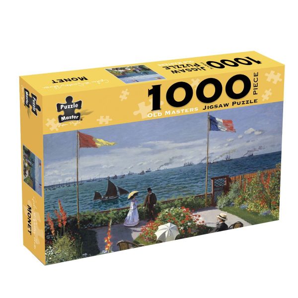 Monet Garden at Sainte Adresse 1000 Piece Puzzle