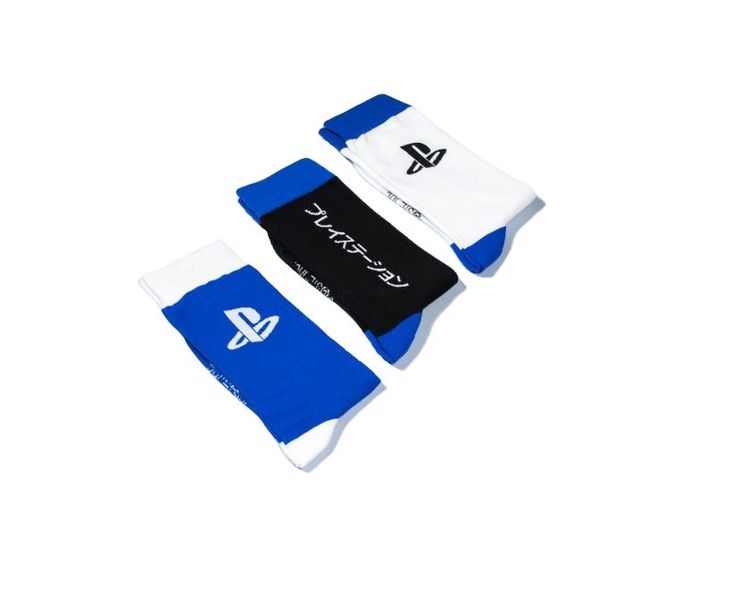 Official PlayStation Japanese Inspired Socks (3 Pairs)