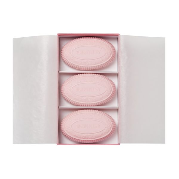 Bronnley Rose Soap (3 x 100g)