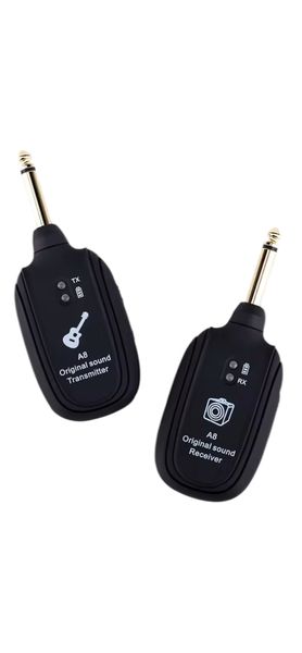 Guitar Pickup Wireless Transmitter and Receiver System