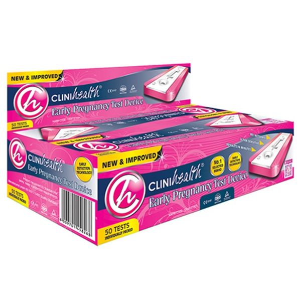 Clinihealth - Pregnancy Device Tests 50's