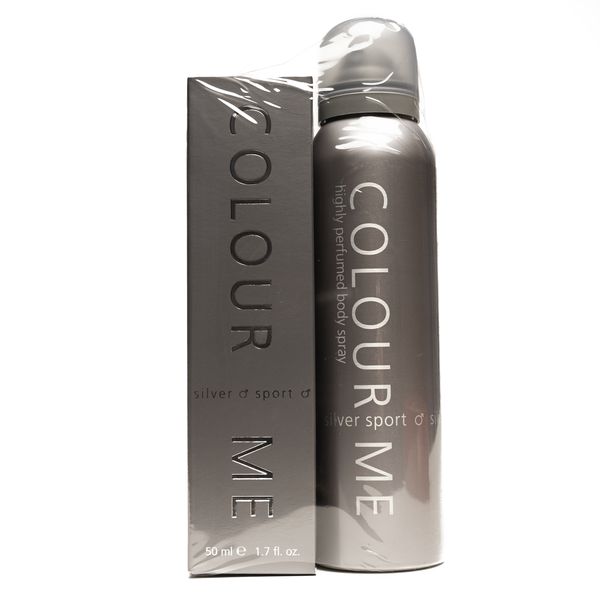 Coulour Me Silver Sport Eau De Toilette