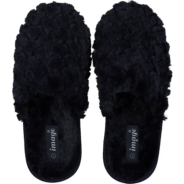 Kitro Black Sole Slip Ons