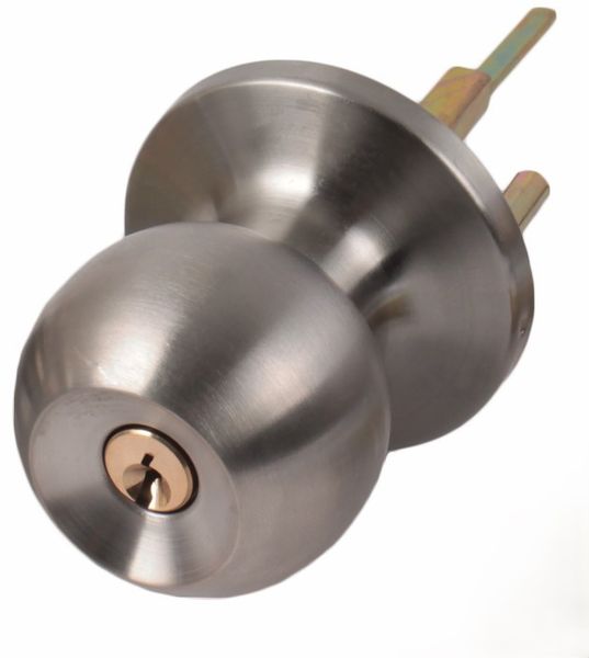 Hoteche Stainless Steel Cylindrical Door Knob Set