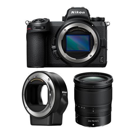 Nikon Z7II Mirrorless Digital Camera + 24-70MM F4 + FTZ Mount Adapter | Buy Online in South Africa | takealot.com