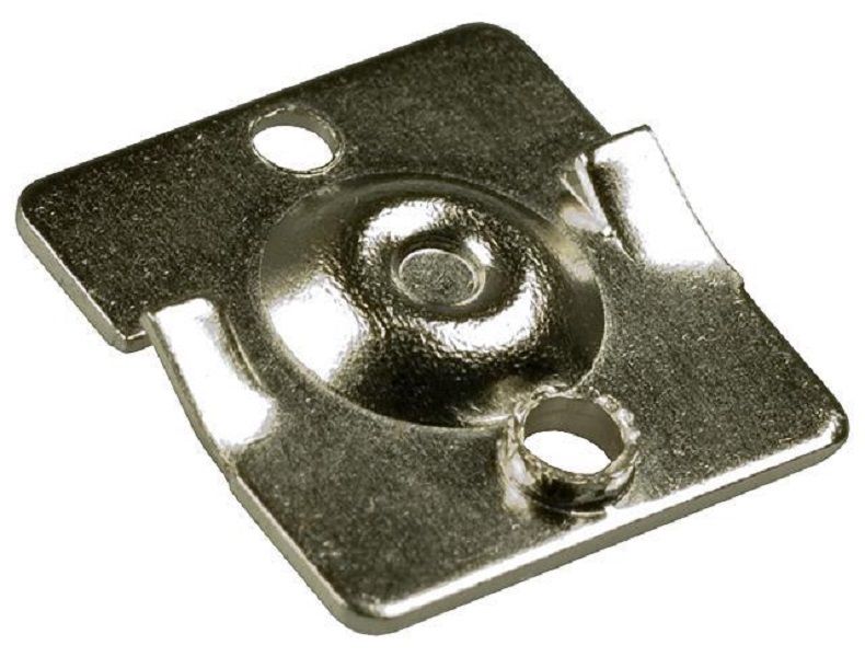 Keystone (5224) Battery Contact, AA, A, Solder Tab, Steel, Nickel Plated