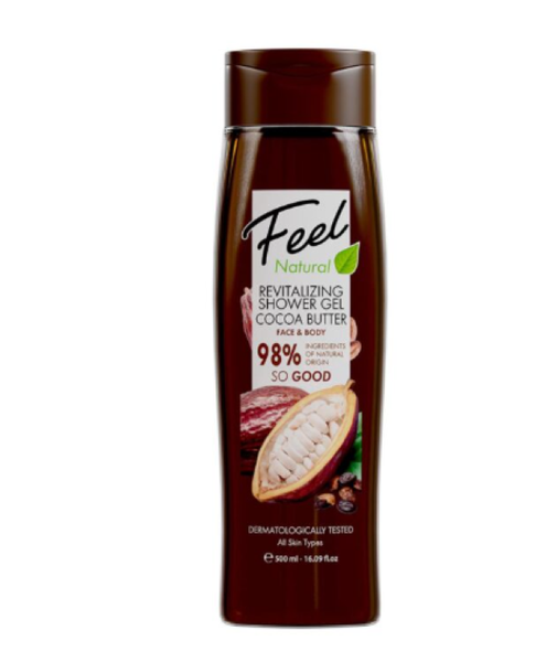 Feel Natural Revitalizing Shower Gel Cocoa Butter - 400ml