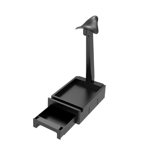 Universal Headphones Stand with Drawer Storage Box Headset Holder