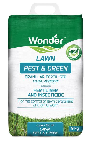 Wonder Lawn Pest &amp; Green 4:1:1 (28) + Insecticide 9kg
