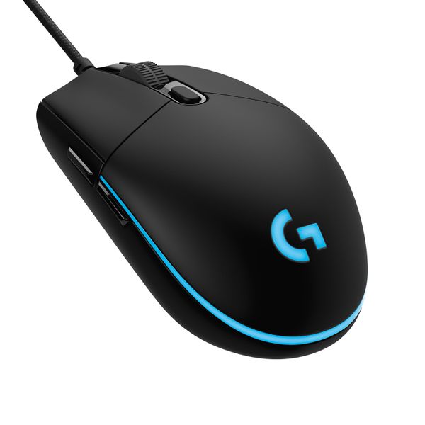 Logitech G Pro Wired Gaming Mouse with HERO 25K Sensor - Black