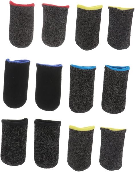 6pairs Breathable Skid Thumb Sleeves for Gaming Lightweight