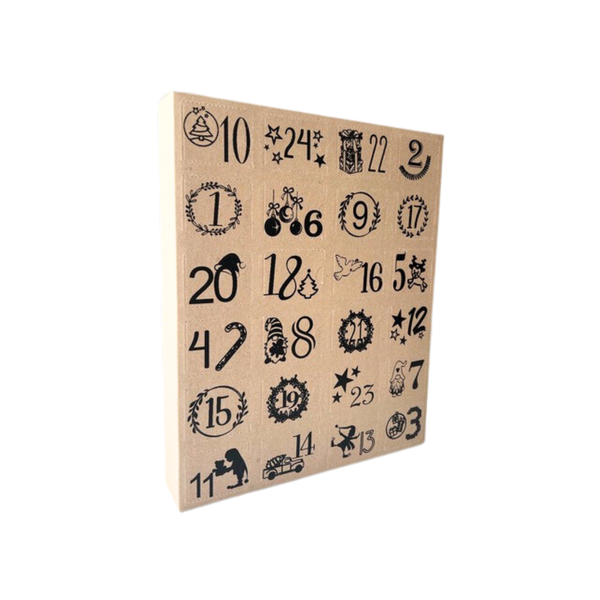 Christmas Advent Calendar Kraft