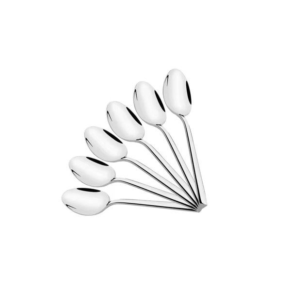 Set Of 6 Piece Durable And Versatile Multifunctional Stainless Steel Spoons