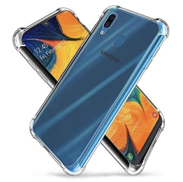 Atouchbo Samsung Galaxy A30s TPU Gel Cover - Clear