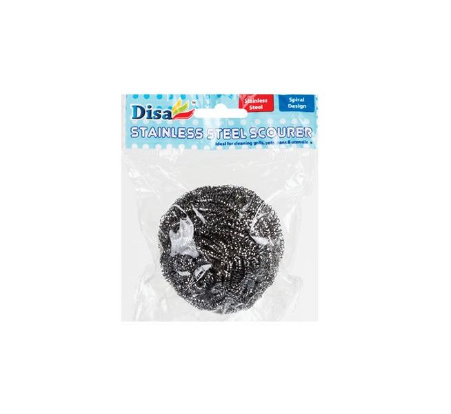 Disa - Scourer - Spiral Design - Household - Stainless Steel - Silver