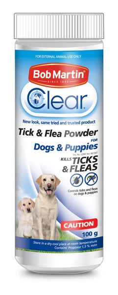 Bob Martin - Tick &amp; Flea Powder - Dog - 100ml