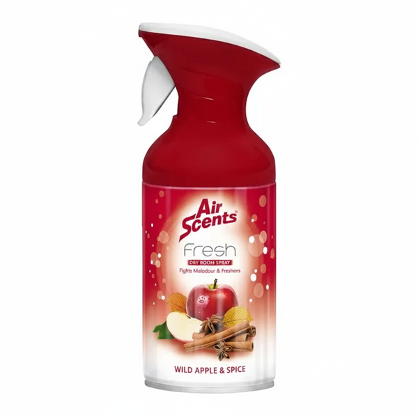Air Scents Fresh Dry Room Spray Wild Apple &amp; Spice 250ml