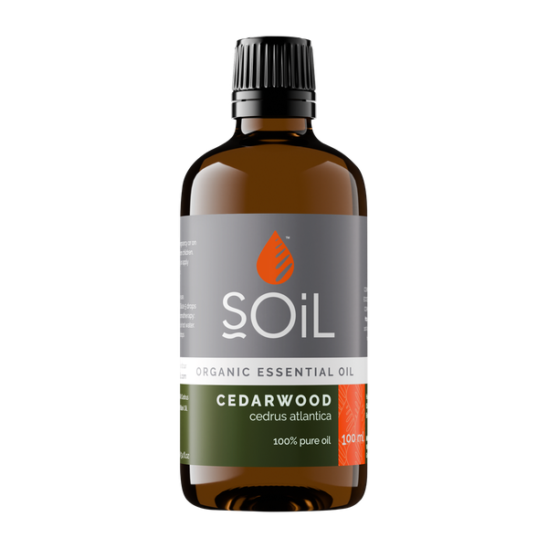 SOiL Organic Cedarwood Essential Oil -100ml