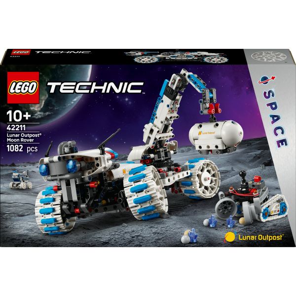 LEGO® Technic Lunar Outpost™ Moon Rover Space Vehicle Set STEM Toy 42211