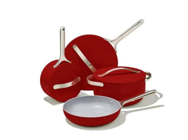 Royal Homeware Aluminum - Ceramic Coated 7 Pot Set
