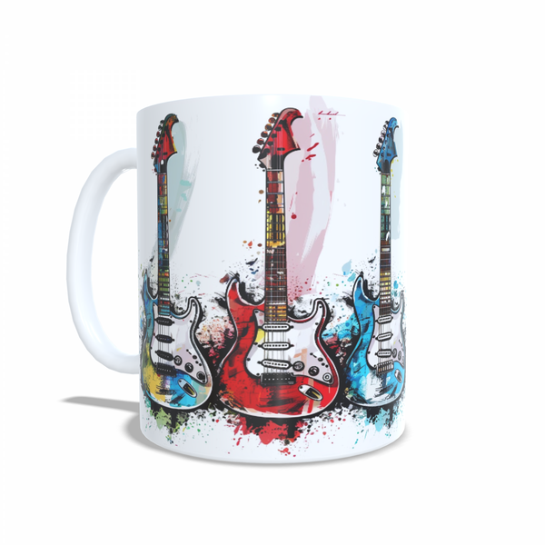 Beautiful Guitar Music Mug,