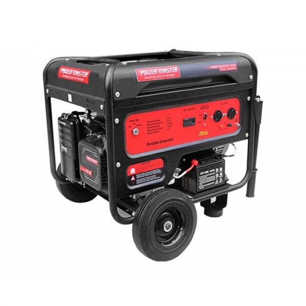 Powermaster - Genset Petrol 5.5Kva Push Button E/S