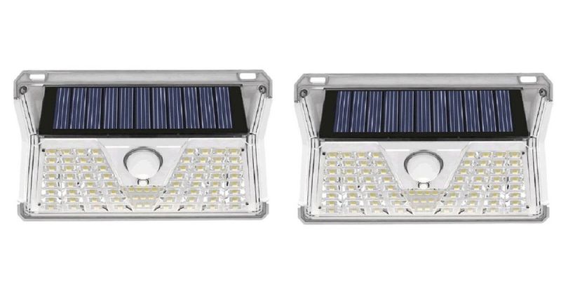 Led Induction Solar Lamp -Sh-090b (2 Piece)
