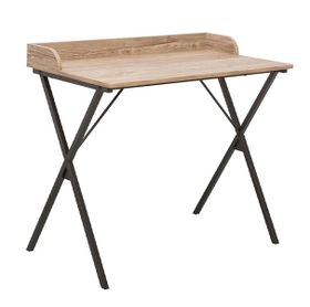 Linx 90cm x 50cm x 79cm Georgia Computer Desk - Wood and Steel