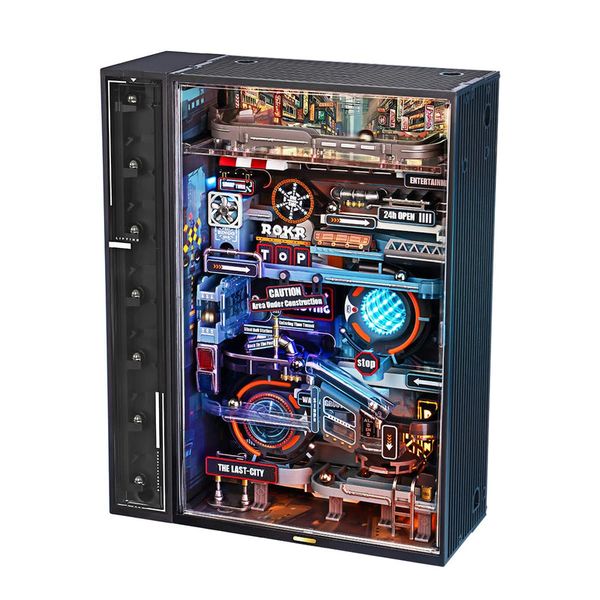 Rokr The Last City Marble Run Mechanical DIY 3D Puzzle