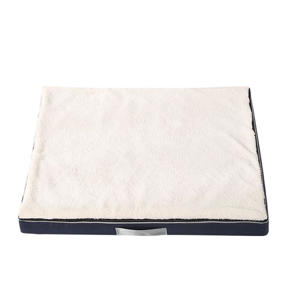 Coco Dog Bed-White/Navy
