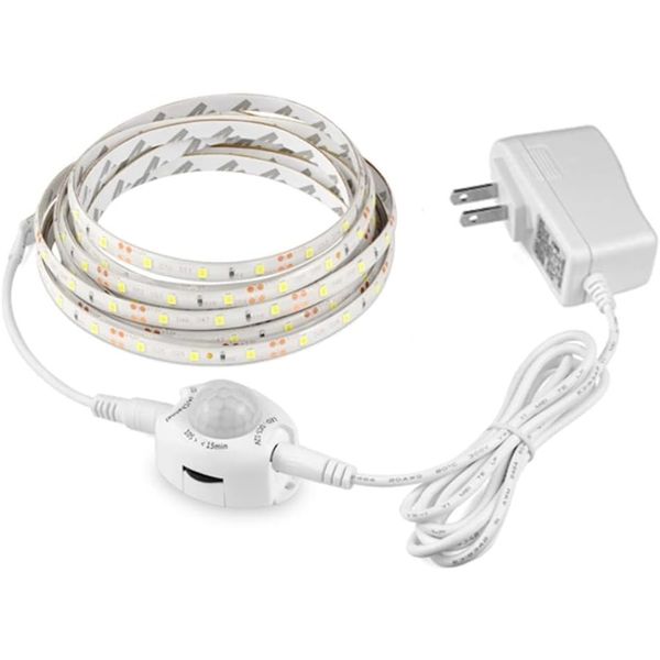 Sensor LED Strip Light Auto on/Off Stair Wardrobe Closet Kitchen LED Light