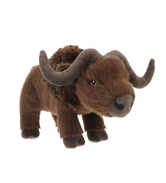 Keel Toys Keeleco Big 5 Collection: Standing 18cm Buffalo Plush Toy